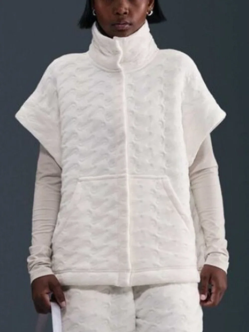 Nike Sportswear Phoenix FleeceWomen's Oversized Jacquard Gilet Vest